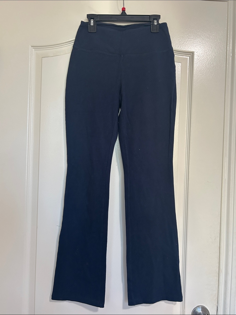 Navy Stretch Flare Yoga Pants